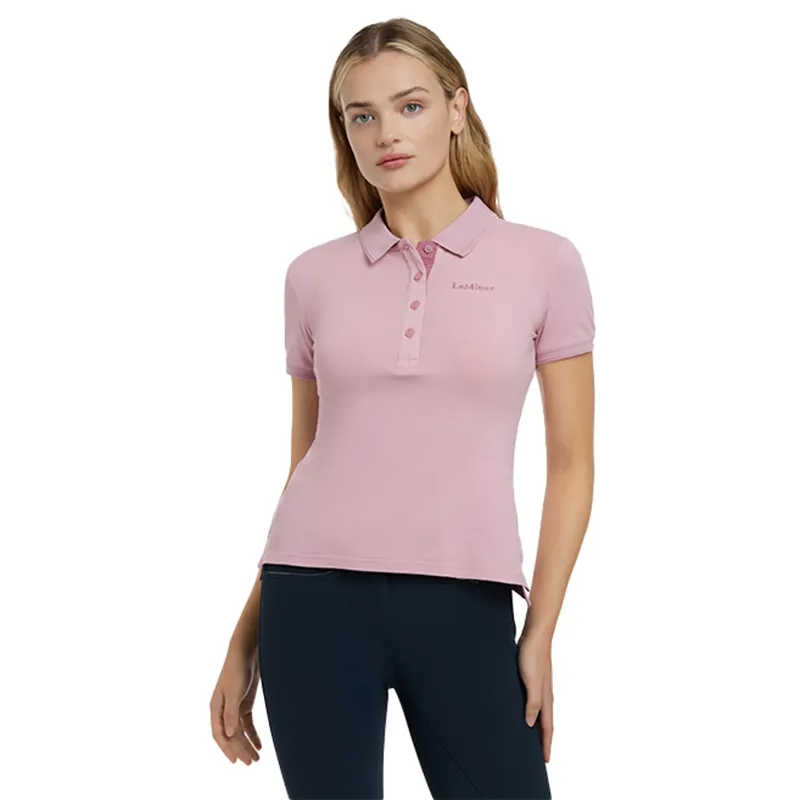 LeMieux Classique Polo Shirt - Blossom-1