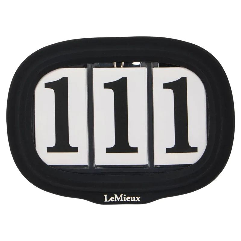 LeMieux Competition Bridle Number Holder - Black