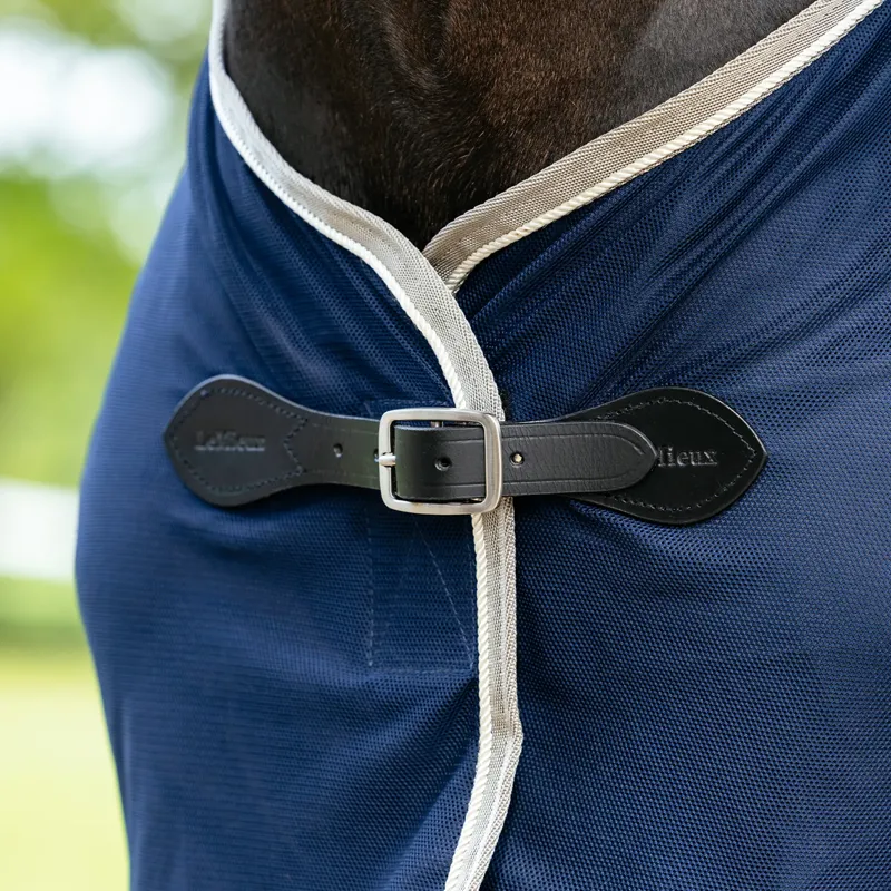 LeMieux Scrim Mesh Cooler - Navy-1