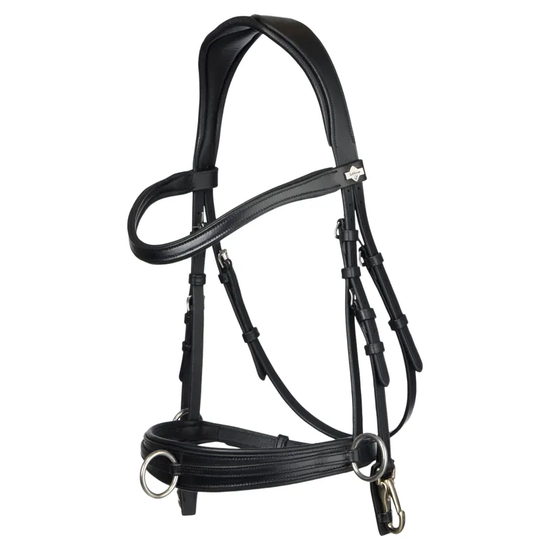 LeMieux Cross-functional Leather Cavesson - Black