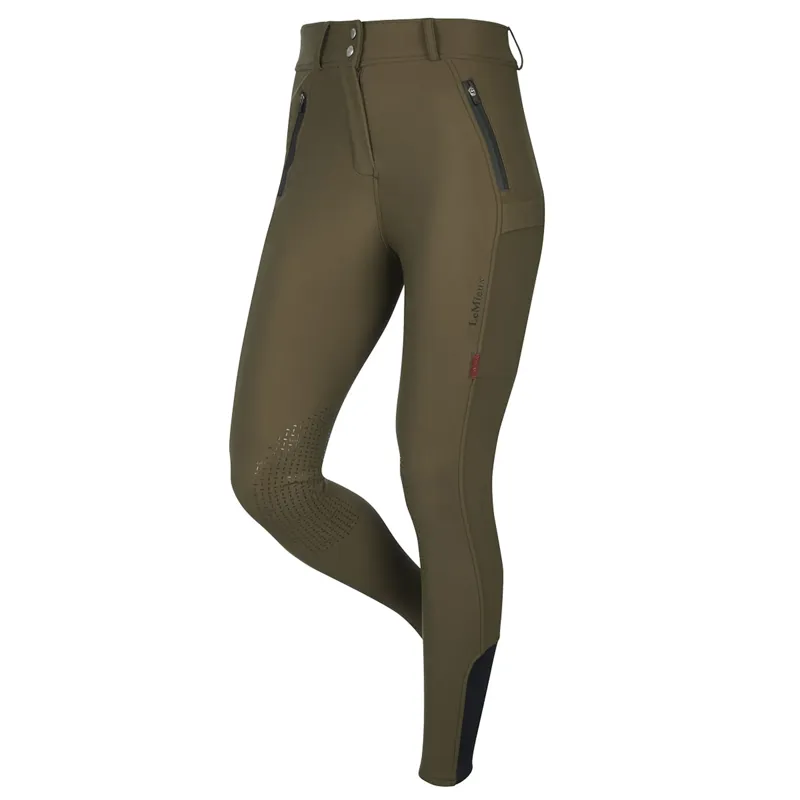 LeMieux Drytex Waterproof Breeches Knee Grip - Alpine