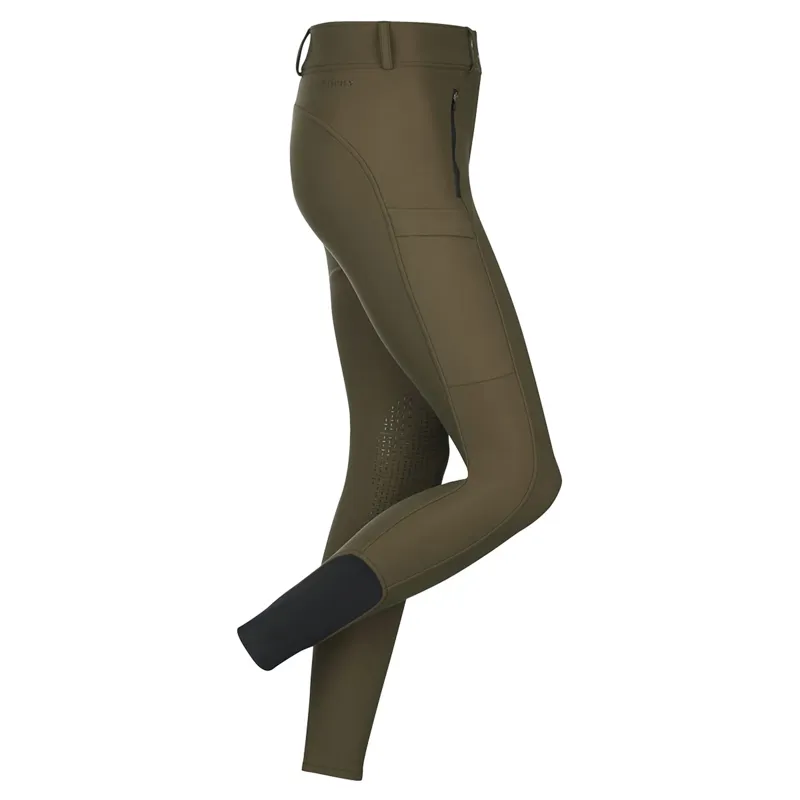 LeMieux Drytex Waterproof Breeches Knee Grip - Alpine-2