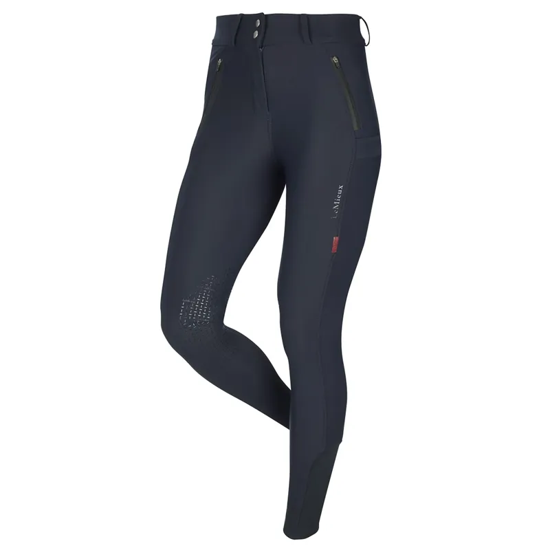 LeMieux Drytex Waterproof Breeches Knee Grip - Navy