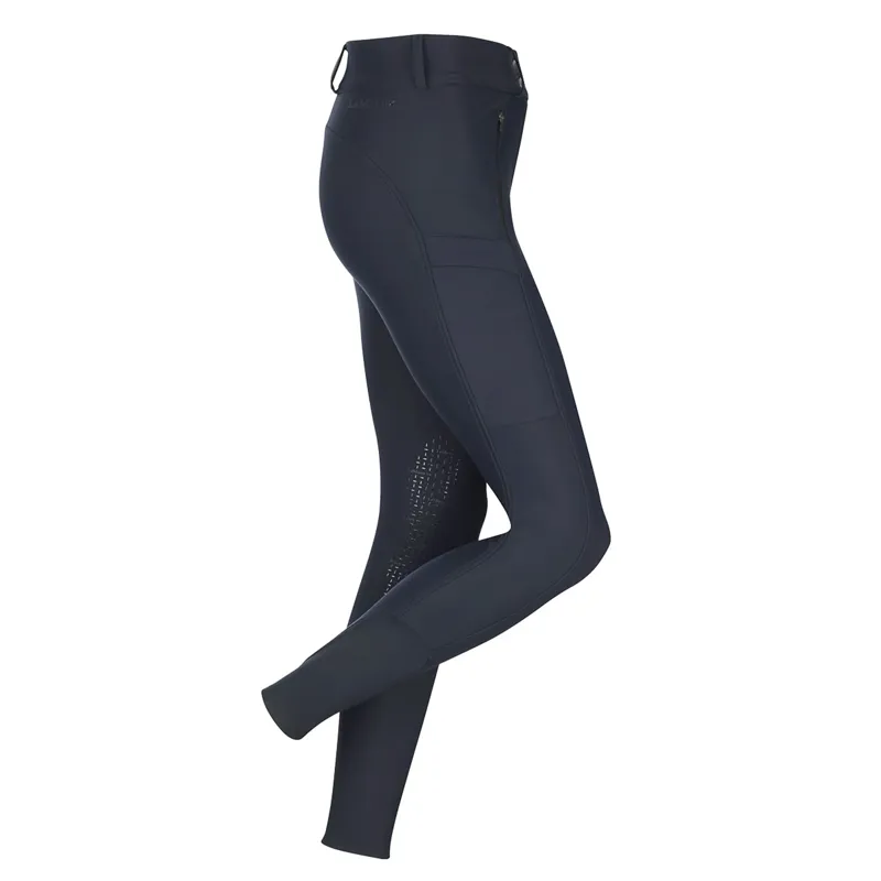 LeMieux Drytex Waterproof Breeches Knee Grip - Navy-1