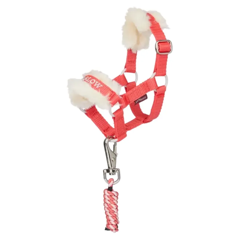 LeMieux Harlow Toy Pony Headcollar and Leadrope - Coral Crush
