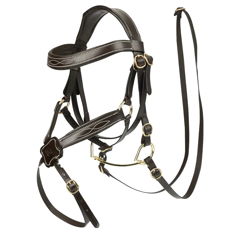 LeMieux Hobby Horse Grackle Bridle - Brown 
