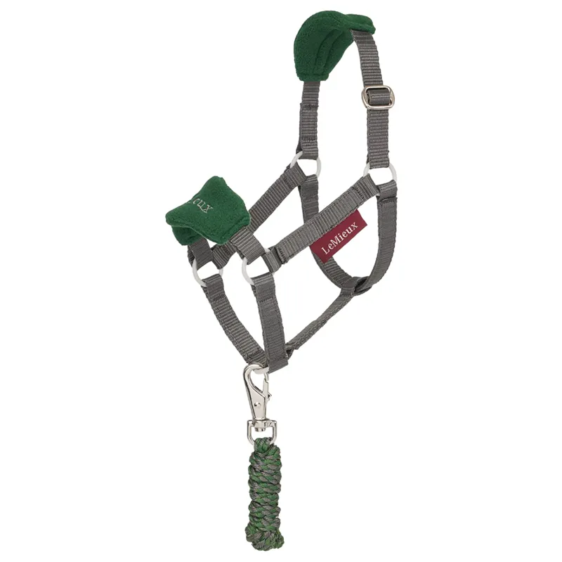 LeMieux Hobby Horse Vogue Headcollar and Leadrope - Hunter Green 