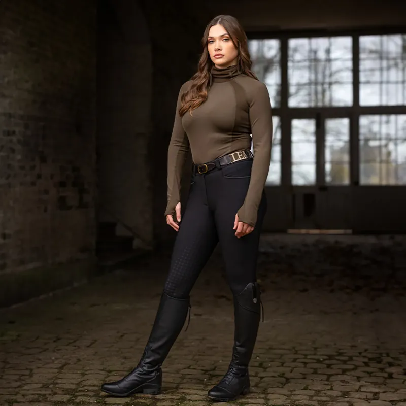 LeMieux Isabelle Full Seat Breeches - Black-3