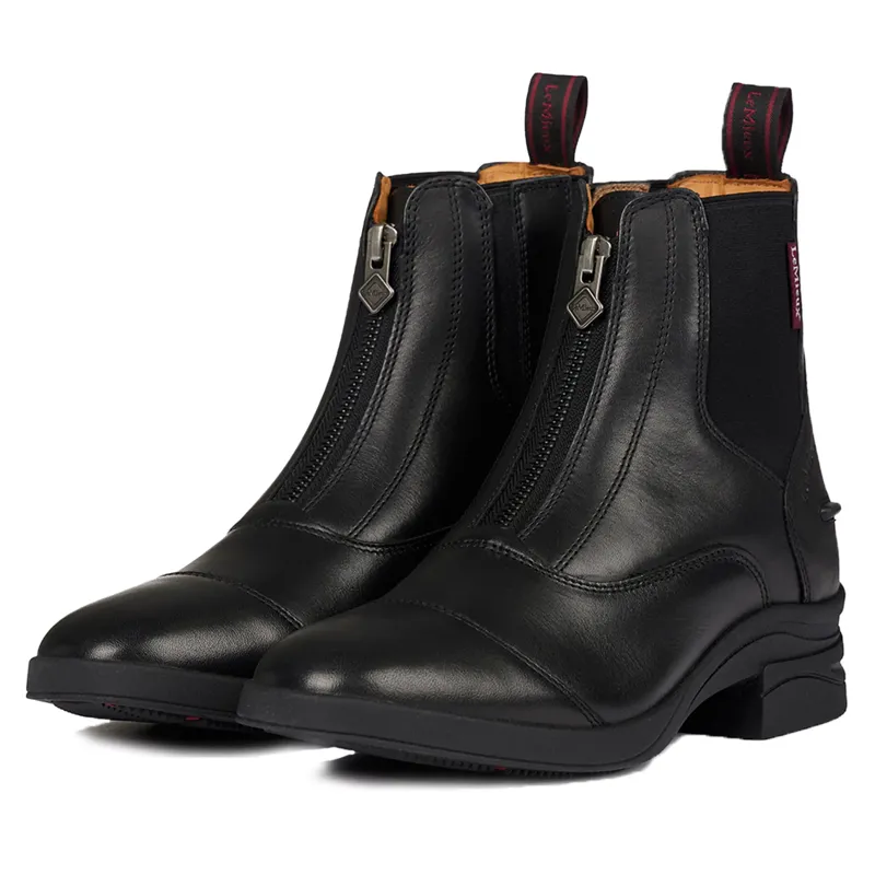 LeMieux Zip Paddock Boot - Black