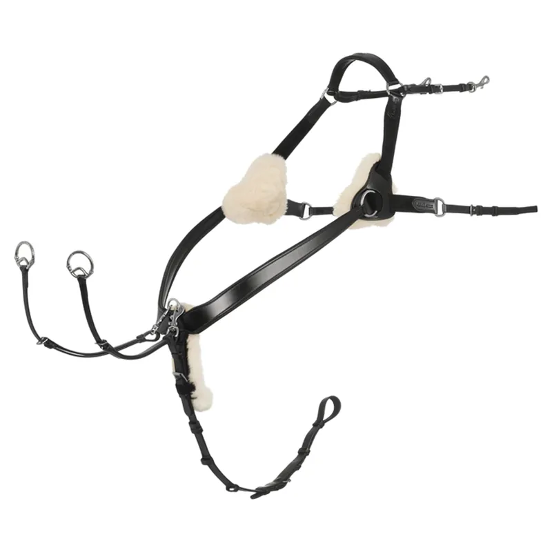 LeMieux Kudos 5 Point Bridge Breastplate - Black
