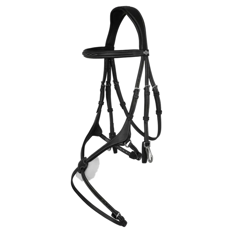 LeMieux Kudos Grackle Work Bridle - Black