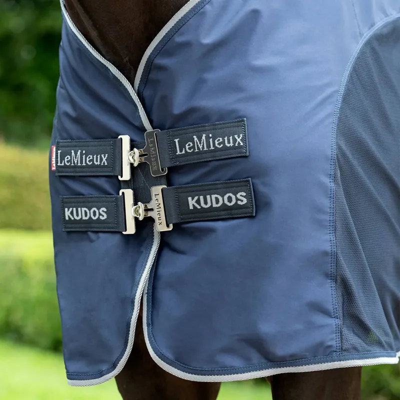 LeMieux Kudos Hybrid Cooler - Navy-1