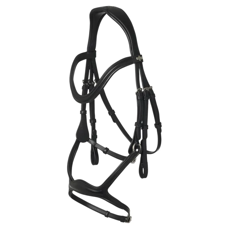 LeMieux Kudos Sport Bridle - Black/Silver