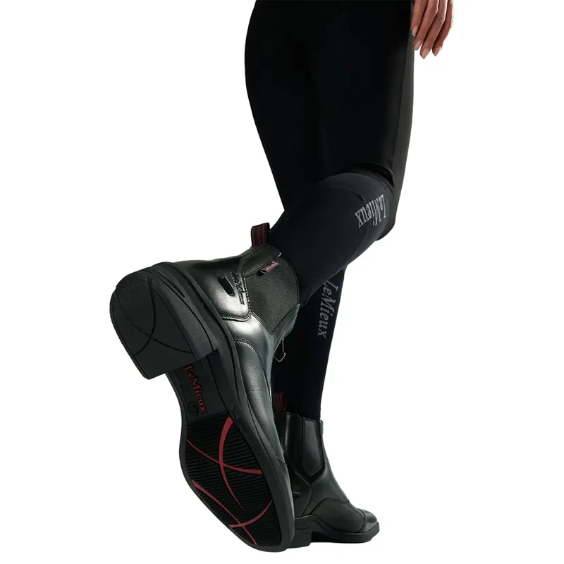 LeMieux Zip Paddock Boot - Black-2