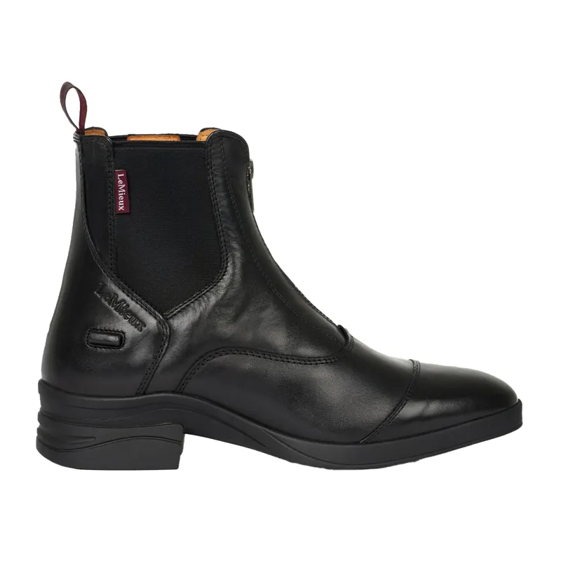 LeMieux Zip Paddock Boot - Black-1