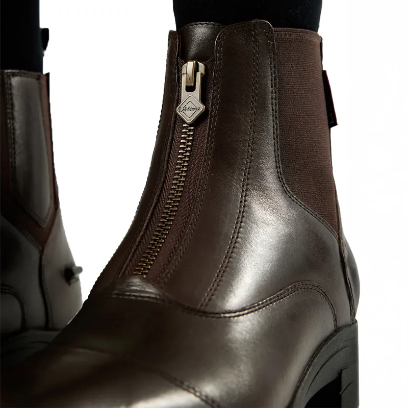 LeMieux Zip Paddock Boot - Brown-2
