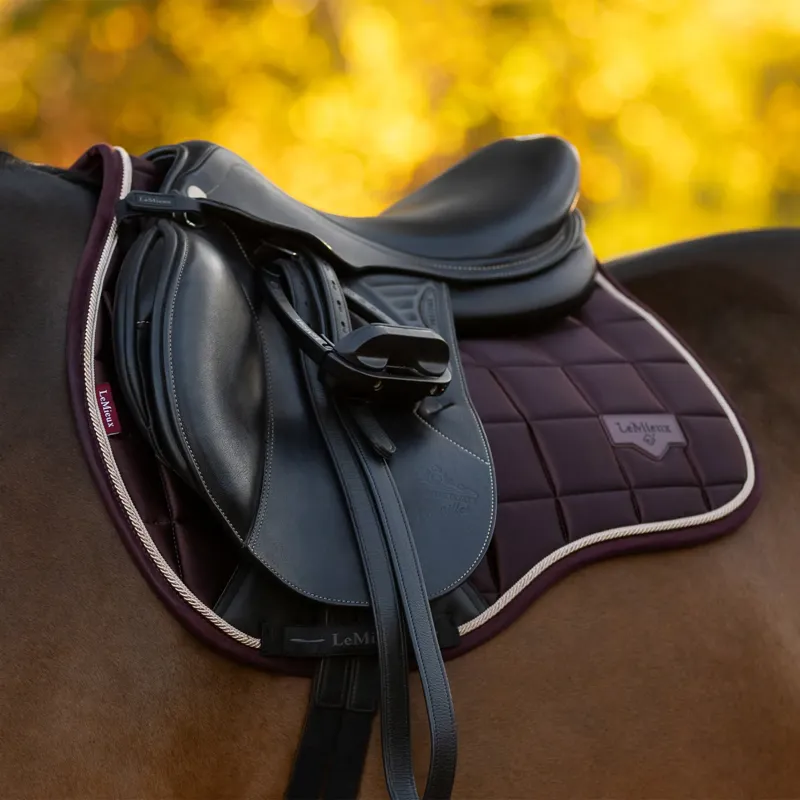 LeMieux Loire Classic Close Contact Square - Damson-1