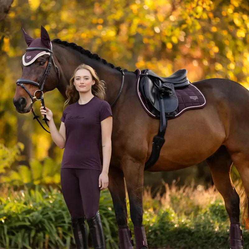 LeMieux Loire Classic Close Contact Square - Damson-2