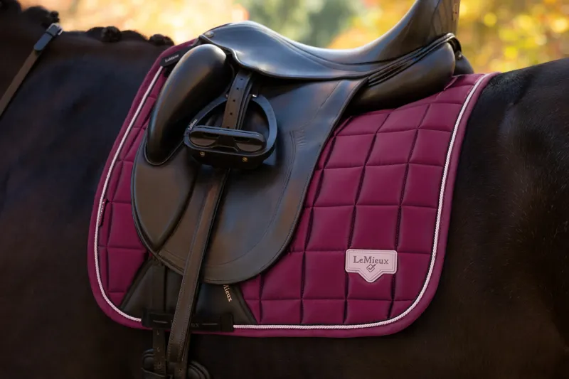 LeMieux Loire Classic Dressage Square - Blackberry-1