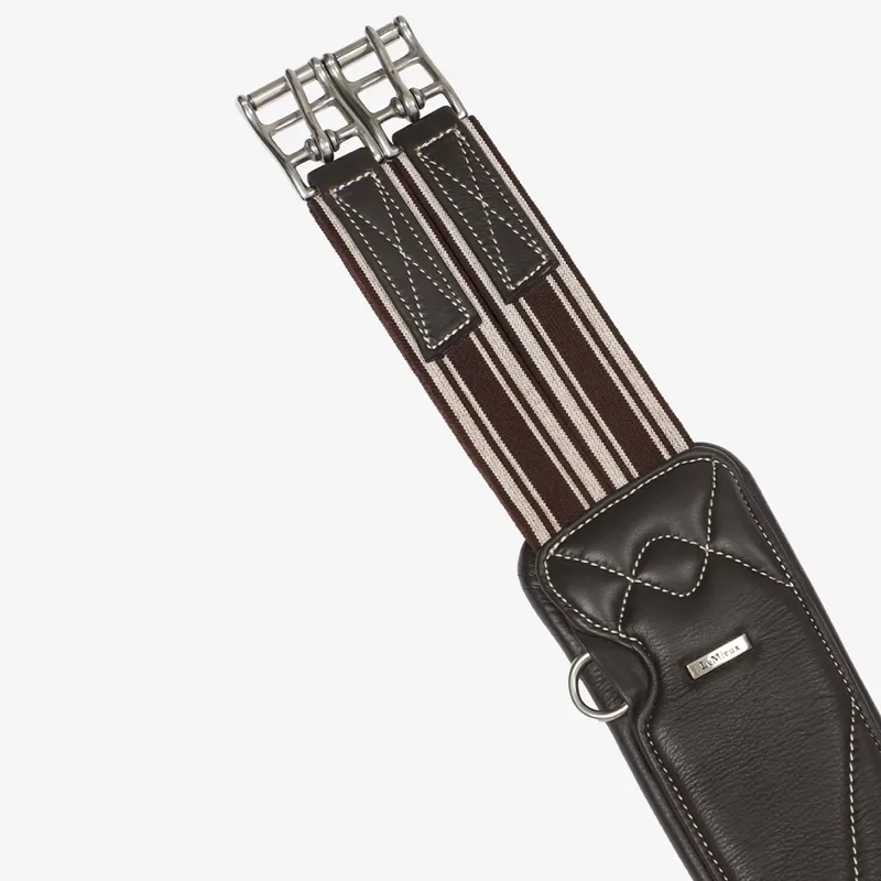 LeMieux Arika Contoured Long Stud Girth - Brown-1