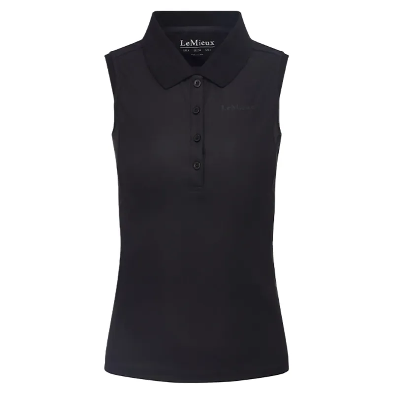 LeMieux Marissa Sleeveless Polo - Black