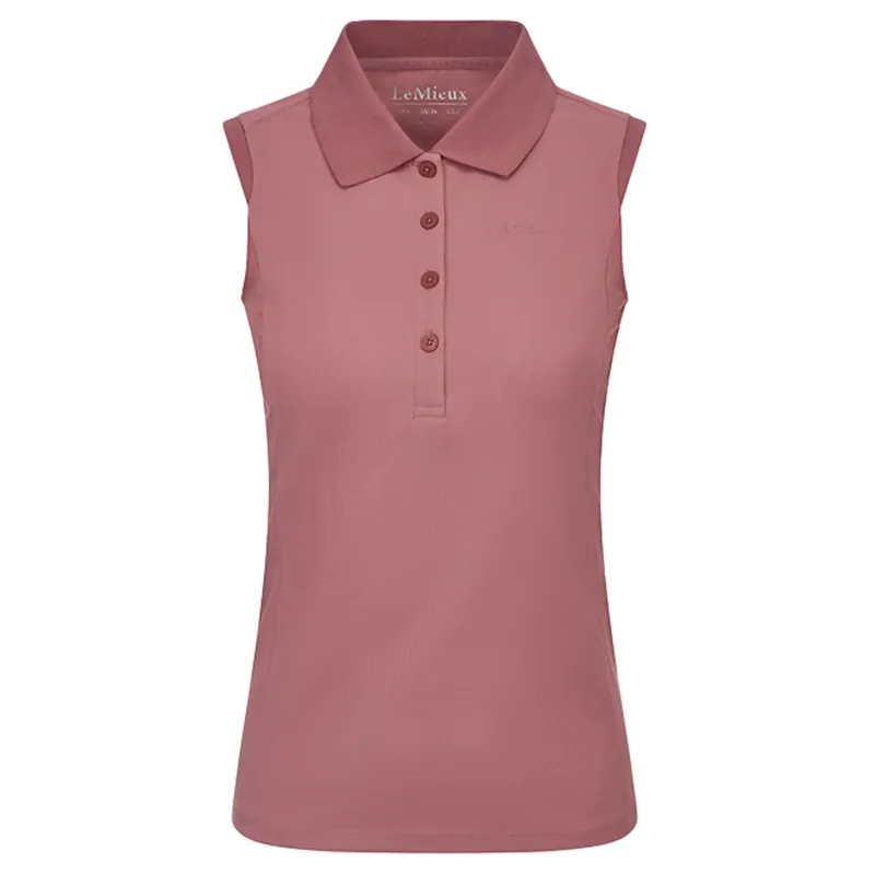 LeMieux Marissa Sleeveless Polo - Peony