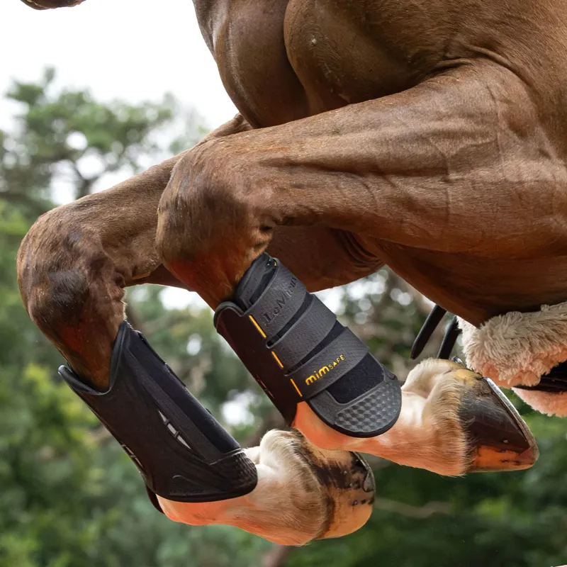 LeMieux MIMsafe XC Boot Front - Black-4