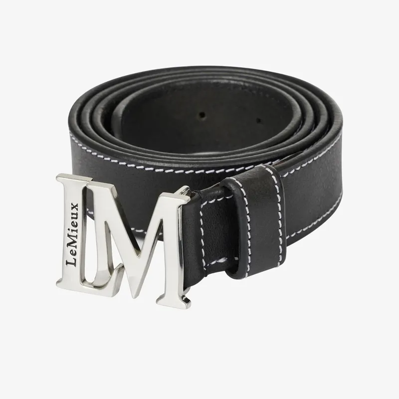 LeMieux Monogram Belt - Black