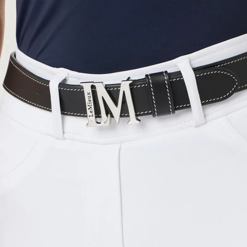 LeMieux Monogram Belt - Black-1