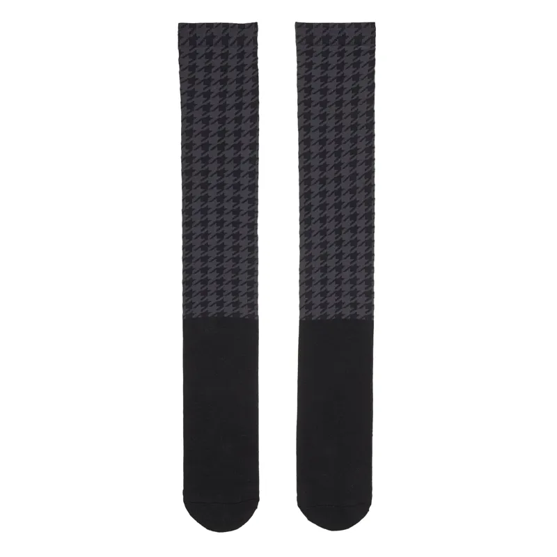LeMieux Aspen Houndstooth Sock - Black-1