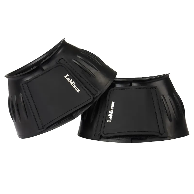 LeMieux Rubber Bell Boots - Black