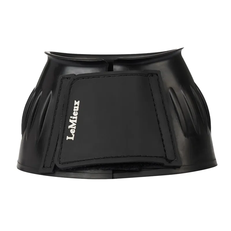LeMieux Rubber Bell Boots - Black-2