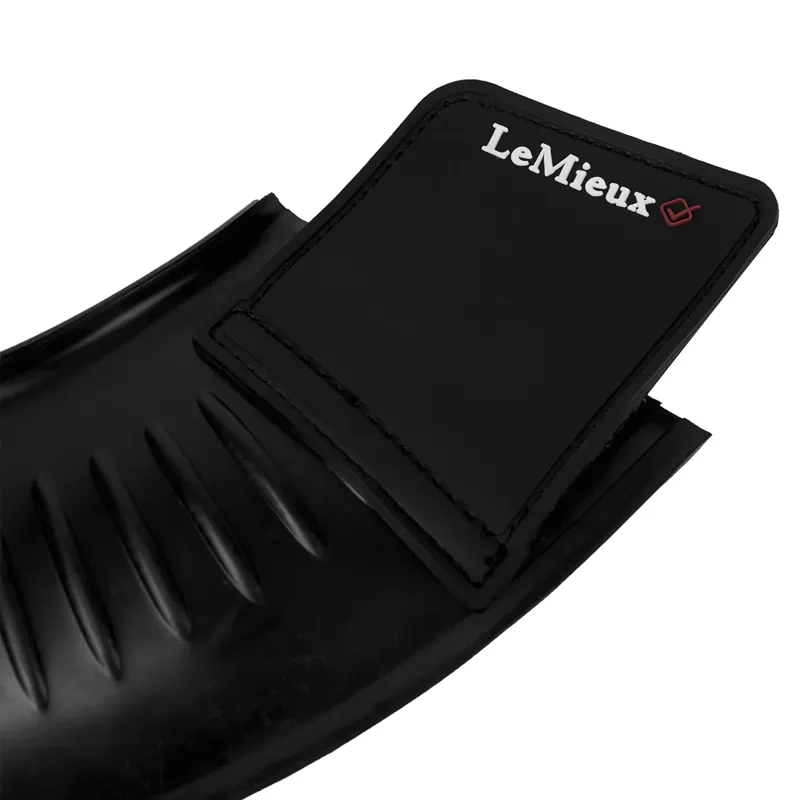 LeMieux Rubber Bell Boots - Black-1