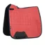 LeMieux Suede Dressage Square Saddle Pad - Cranberry