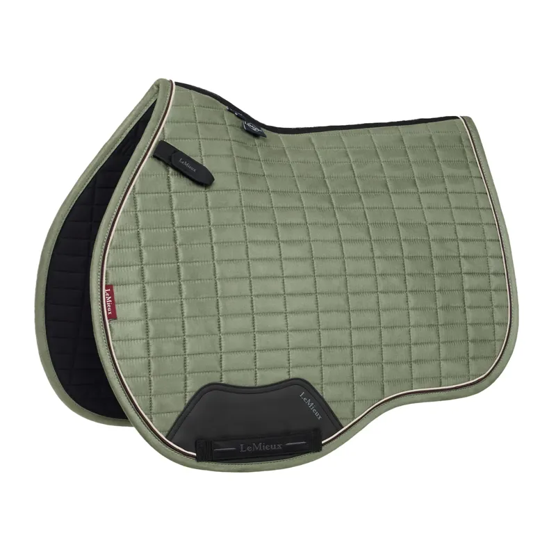 LeMieux Suede GP Square Saddle Pad - Rosemary