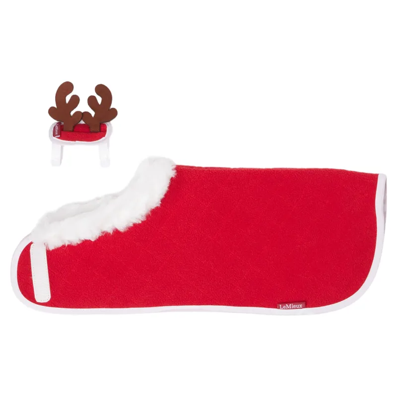 LeMieux Toy Pony Christmas Rug Set - Red