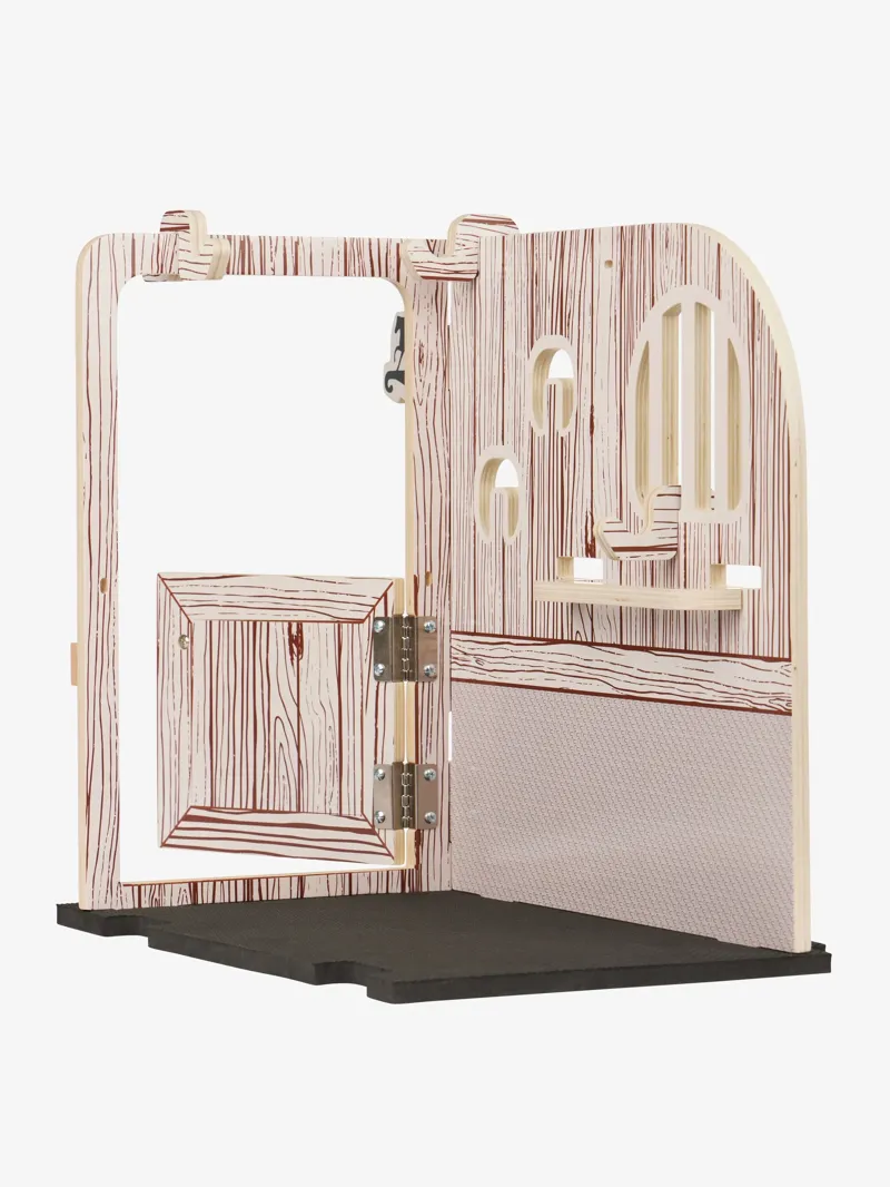 Lemieux Toy Pony Stable Set Wooden-6