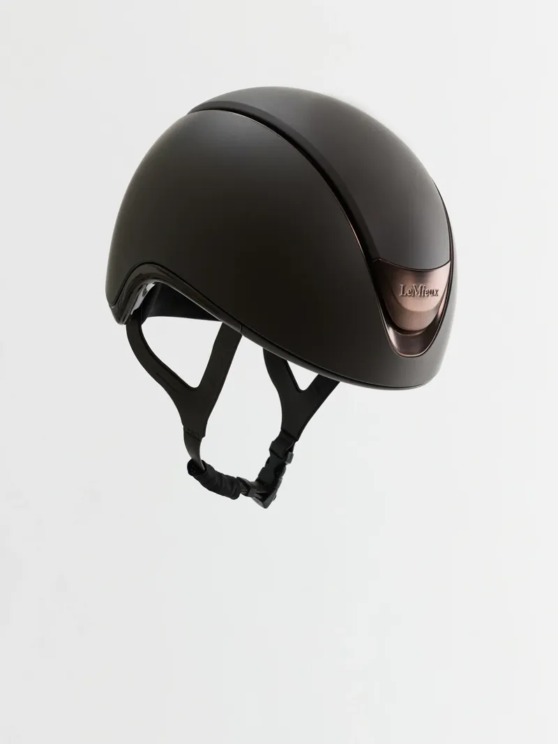 LeMieux Verv Competition Helmet Matte - Brown-4