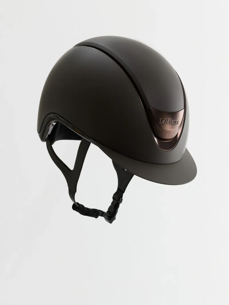 LeMieux Verv Competition Helmet Matte - Brown-1