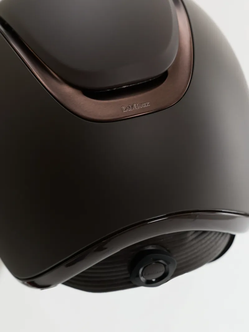 LeMieux Verv Competition Helmet Matte - Brown-6