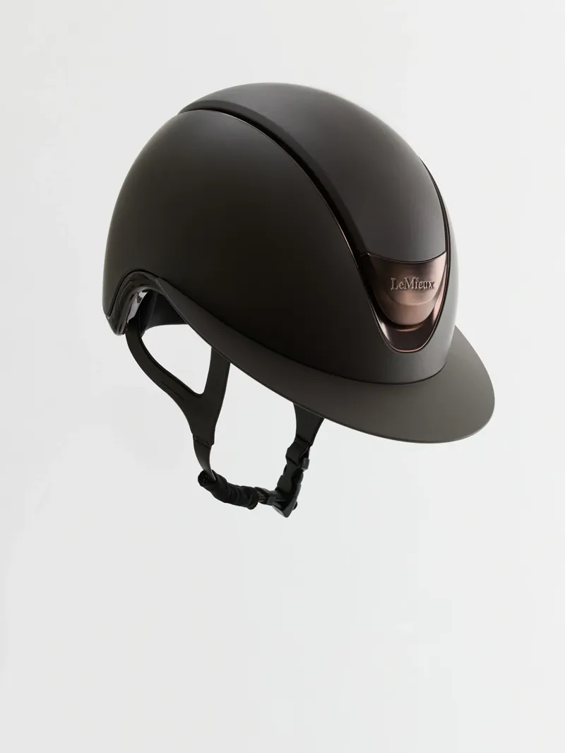 LeMieux Verv Competition Helmet Matte - Brown