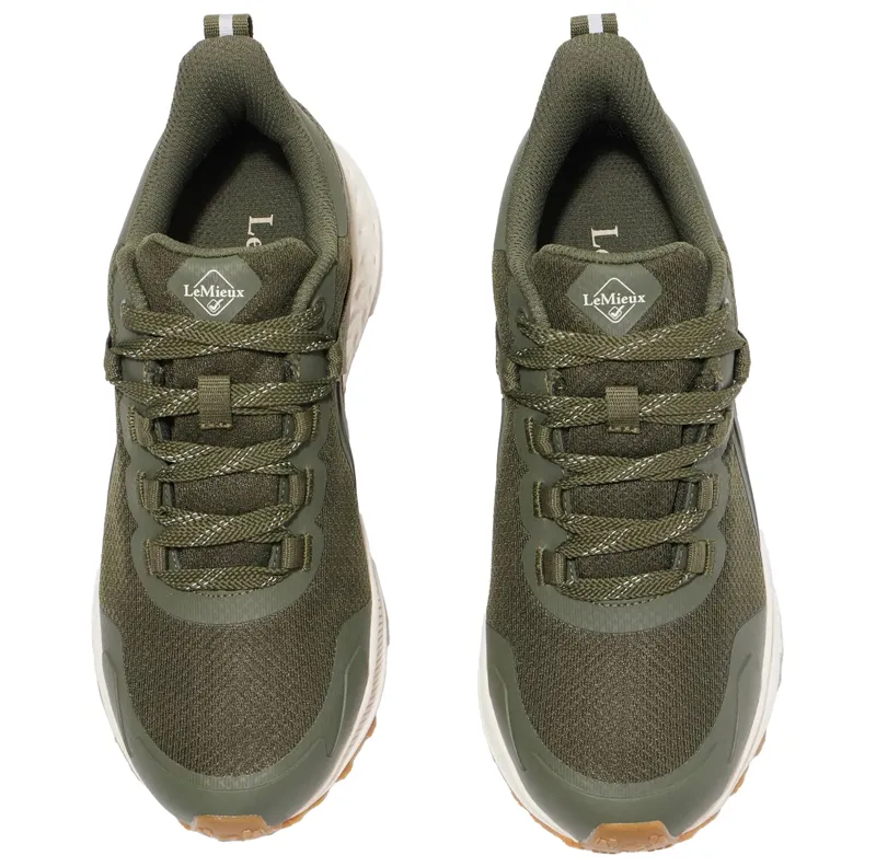 LeMieux Trax Waterproof Trainer - Khaki-1