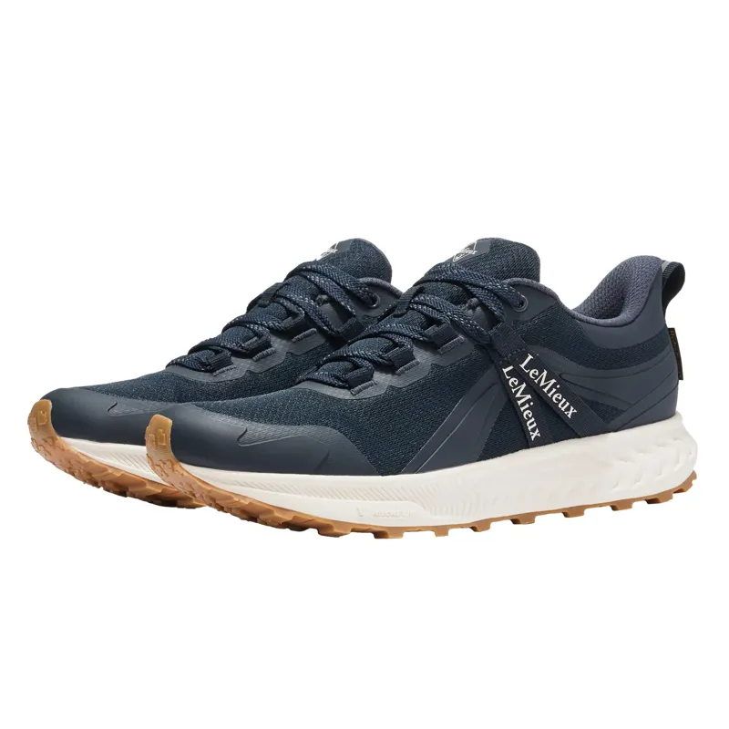 LeMieux Trax Waterproof Trainer - Navy-1