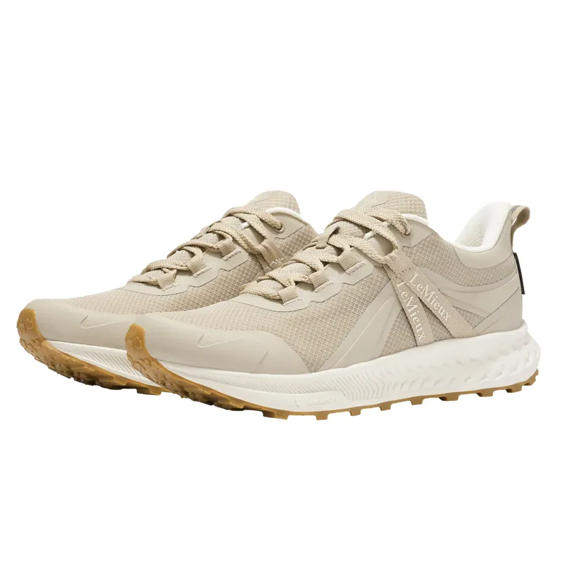 LeMieux Trax Waterproof Trainer - Stone-1