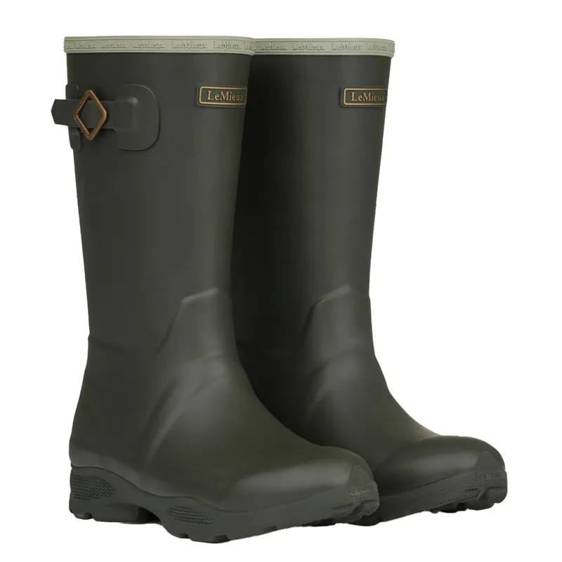 LeMieux Young Rider Ultra Stride Wellies - Oak