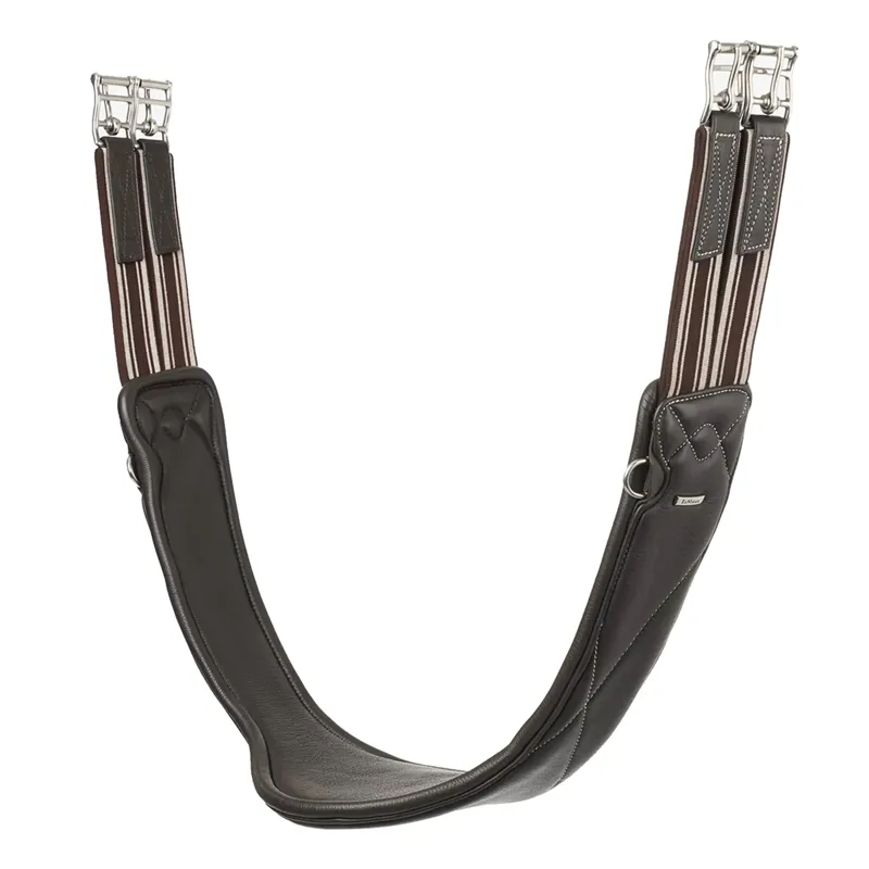 LeMieux Arika Contoured Long Stud Girth - Brown