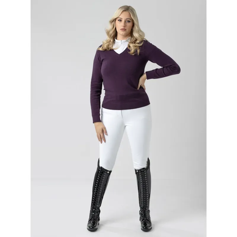LeMieux Drytex Waterproof Breeches Full Seat - White-2