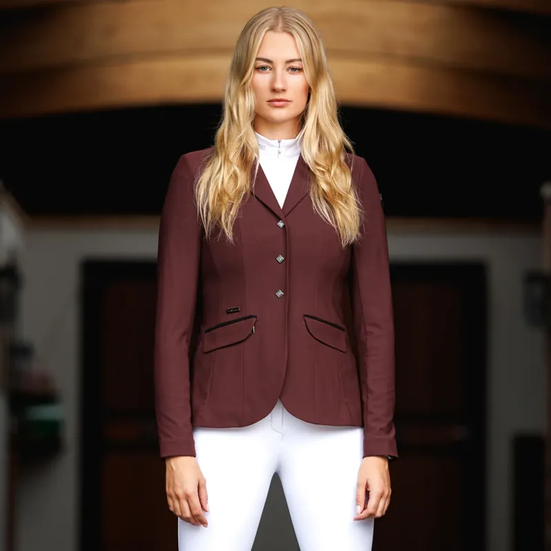 LeMieux Dynamique Show Jacket - Burgundy-2