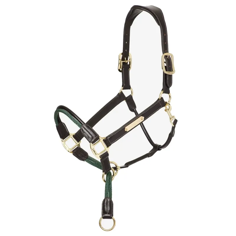 LeMieux Rope Control Headcollar - Brown