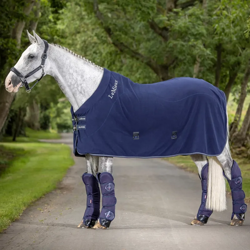 LeMieux Kudos Fleece Cooler Rug - Navy
